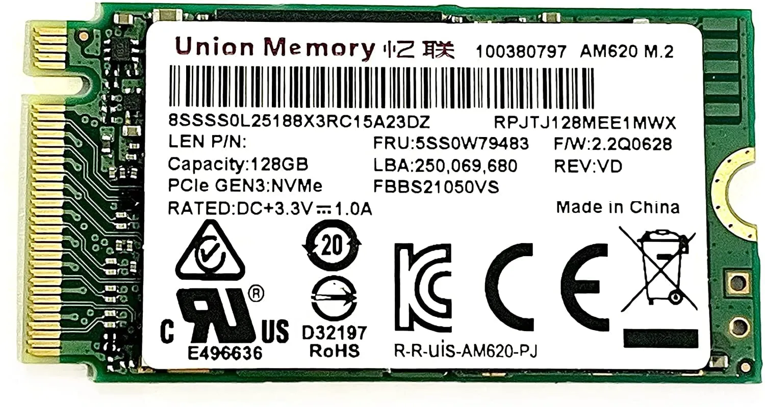 DISCO M.2 UNION MEMORY AM620 128GB MINI OEM